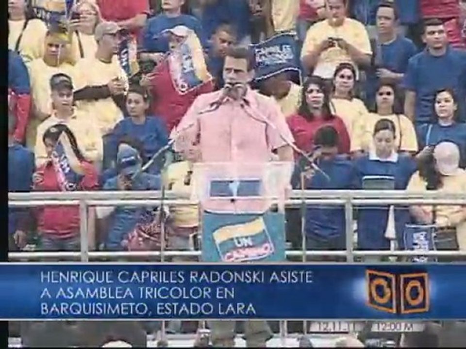 Capriles: "Nosotros creemos en un Estado orientador y no controlador"