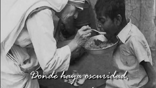 Madre Teresa de Calcuta - Oración por la Paz