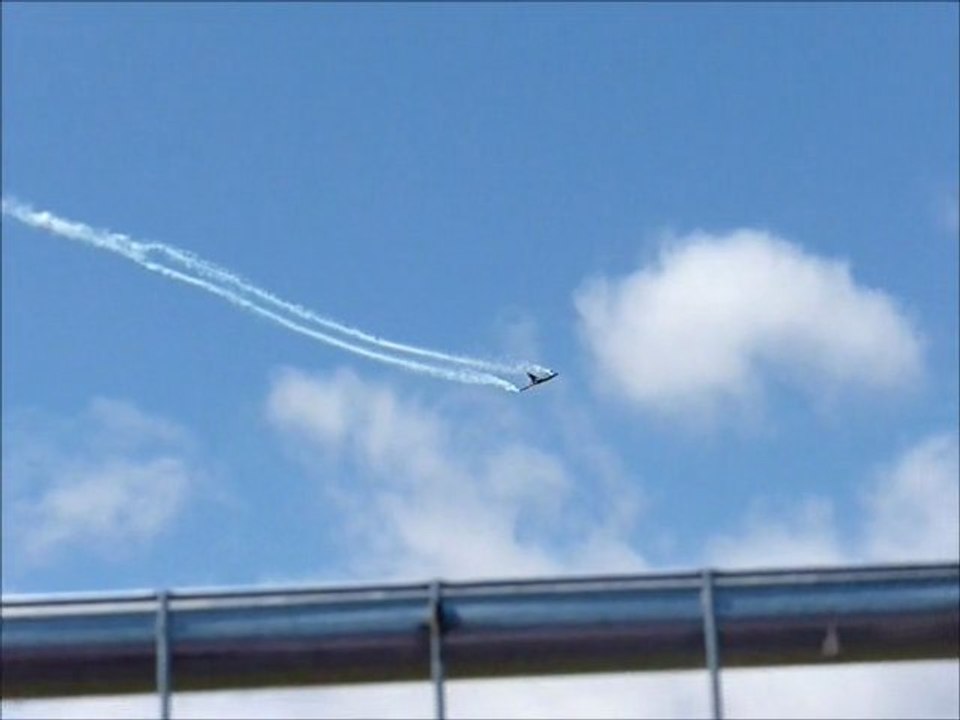 Rafale démonstration au Salon du Bourget 2011