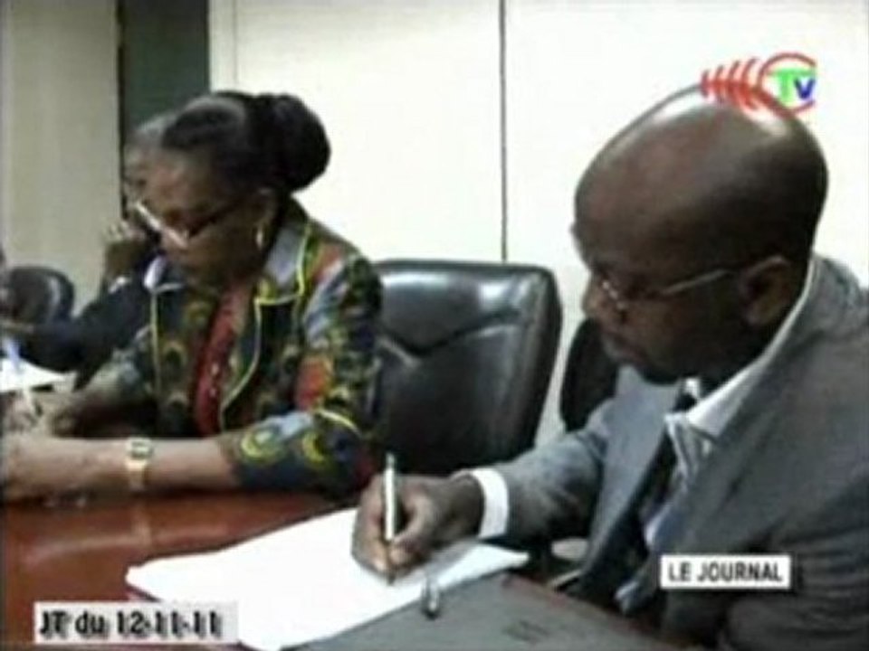 La ministre des PME échange avec le représentant du FAO au Congo