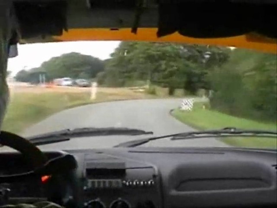 cam embarquée course de côte Etretat 2011-205 rallye N1