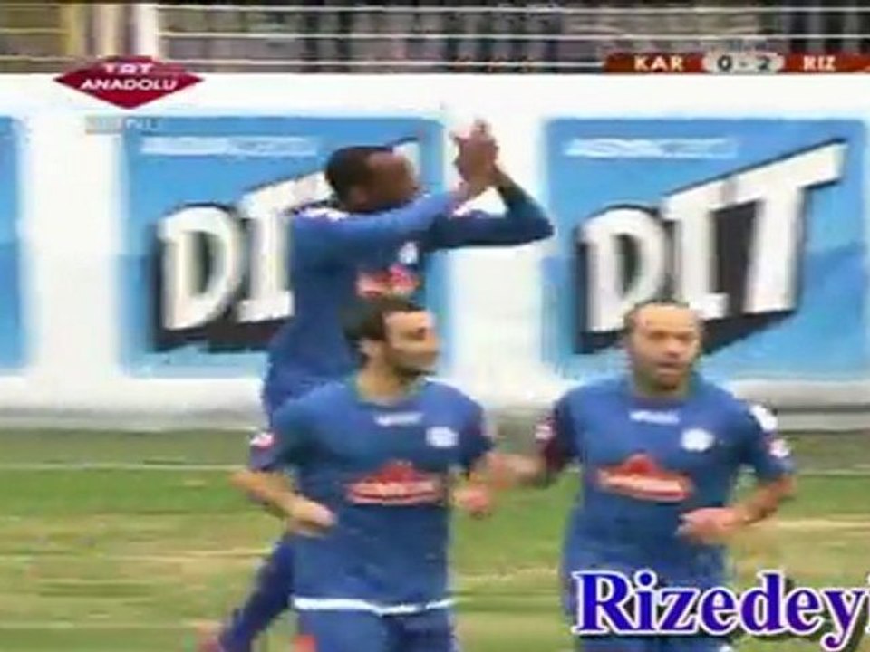 Çaykurrizespor 2 - 0 Kartalspor