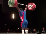 World Weightlifting Championships - M94kgB - David MATAM MATAM - Clean and Jerk 1 - 197kg