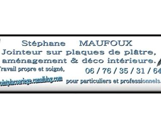 Stéphane MAUFOUX Jointeur sur plaques de Plâtre CHANTIER COLLABORATIF