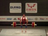 World Weightlifting Championships - M85kgB - Shrezodjon YUSUPOV - Clean & Jerk 2 - 205kg