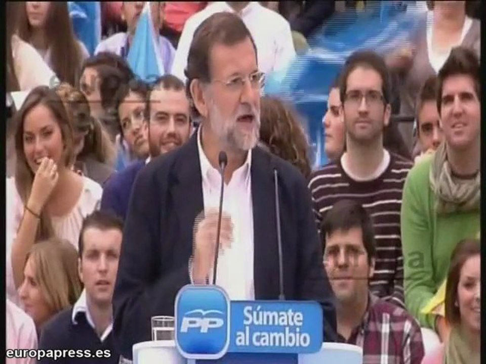 Rajoy asegura que el 20N será decisivo para España
