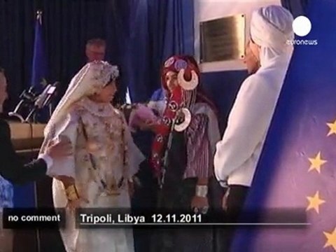 Catherine Ashton inaugurates the EU... - no comment