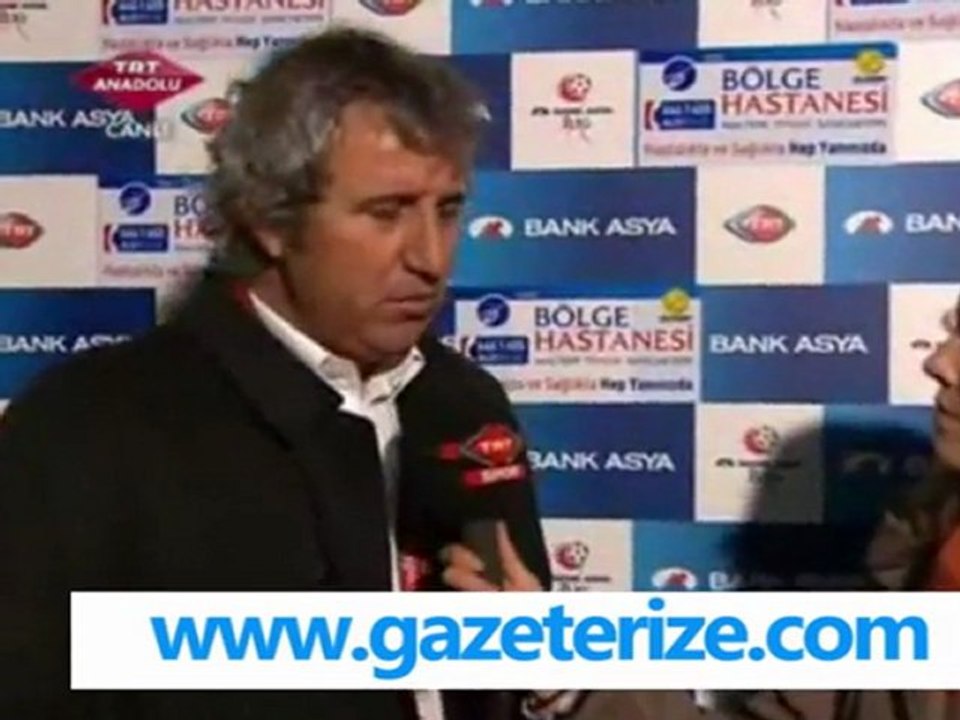 Kartalspor Çaykur Rizespor maç sonu açıklamalar