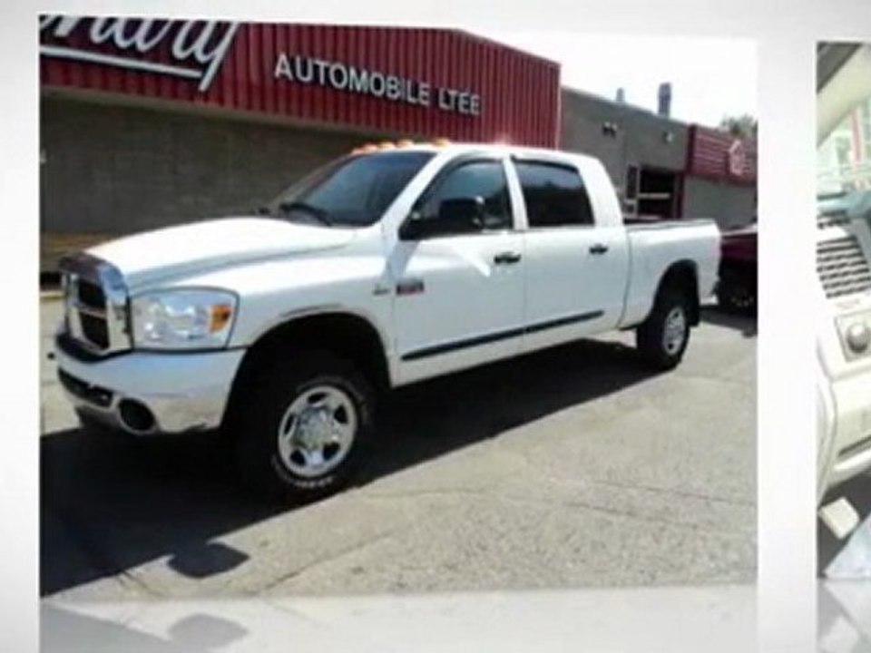2008 Dodge RAM 2500 SLT Chez Landry Automobiles Laval Montre