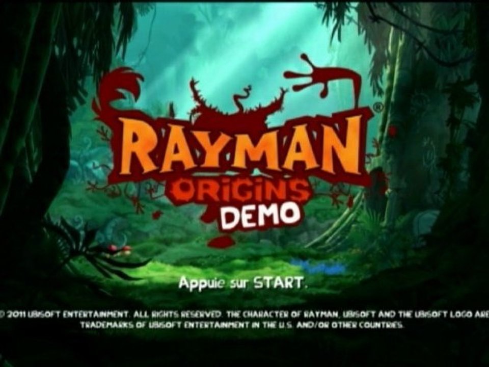 Démo sur Rayman Origins (Xbox 360)