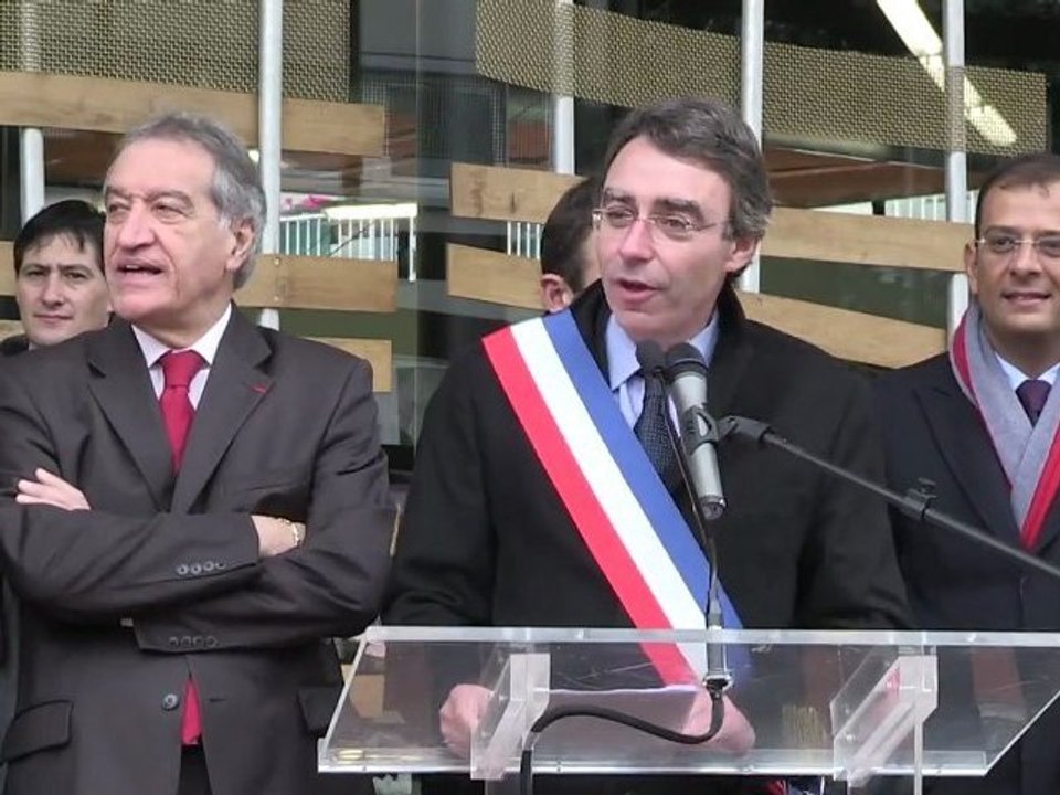 Inauguration du marché de Fontenay-aux-Roses.