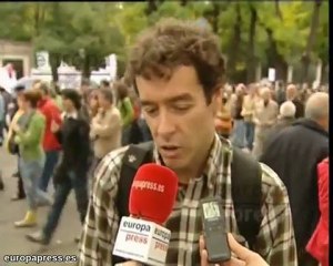 El movimiento 15M pide en Madrid "cambio de modelo"
