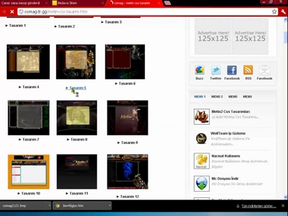 Tr.gg Sitelerine Tasarım Ekleme