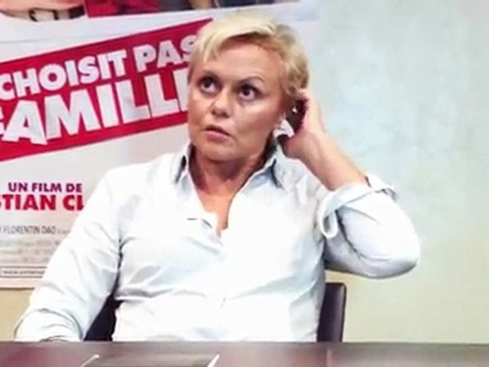 Christian Clavier et Muriel Robin - conférence de presse