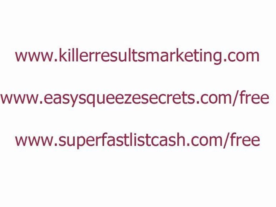 High Converting Squeeze Page