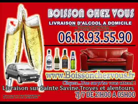 Livraison d'alcool à domicile sur Troyes et ses alentours