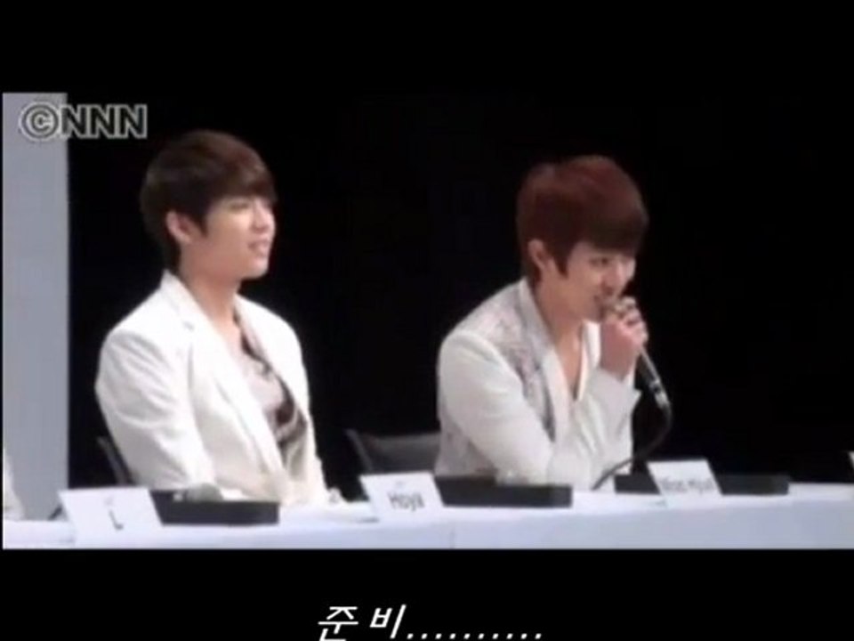 111118 INFINITE BTD Press Conference in Japan - Sungyeol CUT