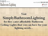 Affordable Bathroom Ceiling Lights