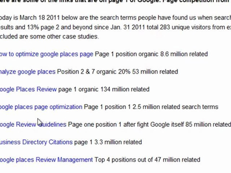 How to Get on Google Page 1 in 24 hours or Less & Stay There