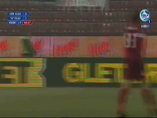 CFR Cluj - U Cluj 31 Gol Nwakaeme. Big Mistake Beto (19-11-11)