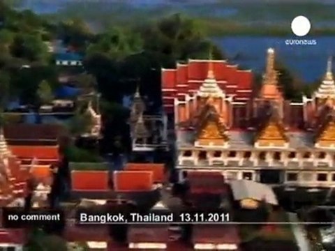 Aerial images of flooded Bangkok - no comment