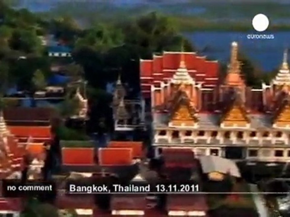 Aerial images of flooded Bangkok - no comment