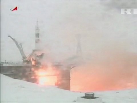 Une fusée russe Soyouz a décollé vers l'ISS