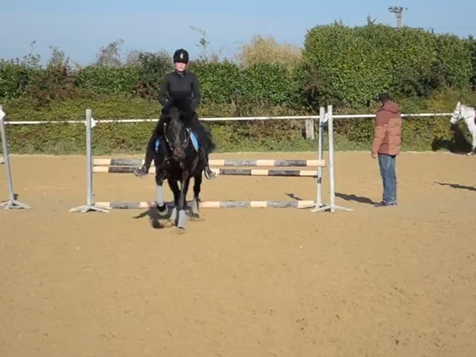 Audrey et Uni détente club2 oxer 2