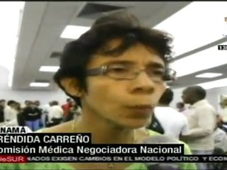 Paro del sector salud cumple 24 días en Panamá