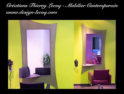 Meubles et mobilier contemporain en métal - Lorient/Pont Scorff - Thierry lecoq