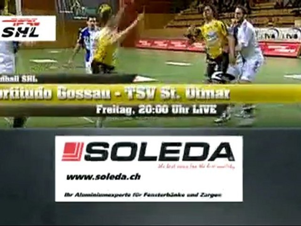 TV Trailer Fortitudo Gossau gegen TSV St. Otmar St. Gallen