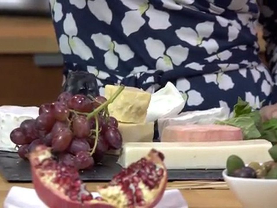 Preparing a Savoury Cheese Tray