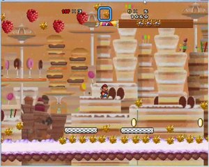 SMBX Custom level : Candy castle Challenge version (French level)