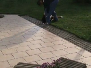 DIEGO convalescent après son opération du coude le 20/10/2011