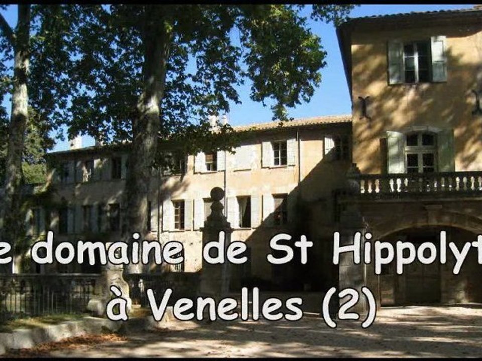 Le domaine de St Hippolyte à Venelles (2)