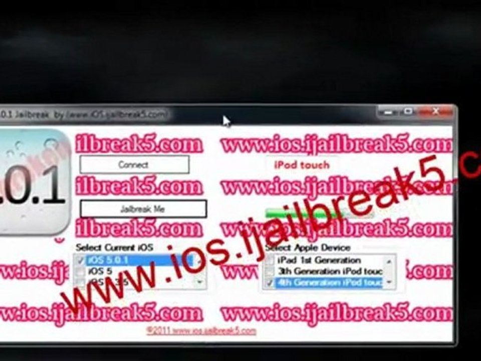 Jailbreak iOS 5.0.1 Untethered - iPhone 4/3GS, iPod Touch 4G/3G and iPad
