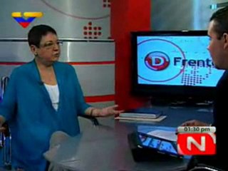 DFrente Entrevista a la ministra para el Trabajo y Seguridad Social, María Cristina Iglesias 14.11 2011