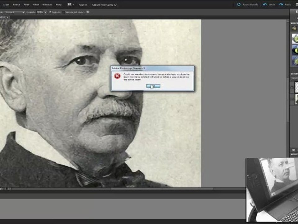 RETOUCHING OLD PHOTOS