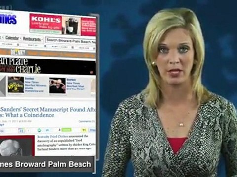 KFC Finds 200-Page Manuscript By Colonel Sanders in Vault