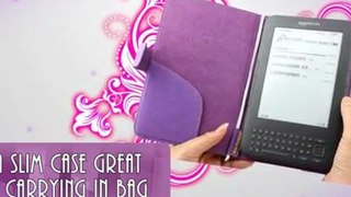Purple Hemp Eco Protect Cover Case for Amazon Kindle - My Secret