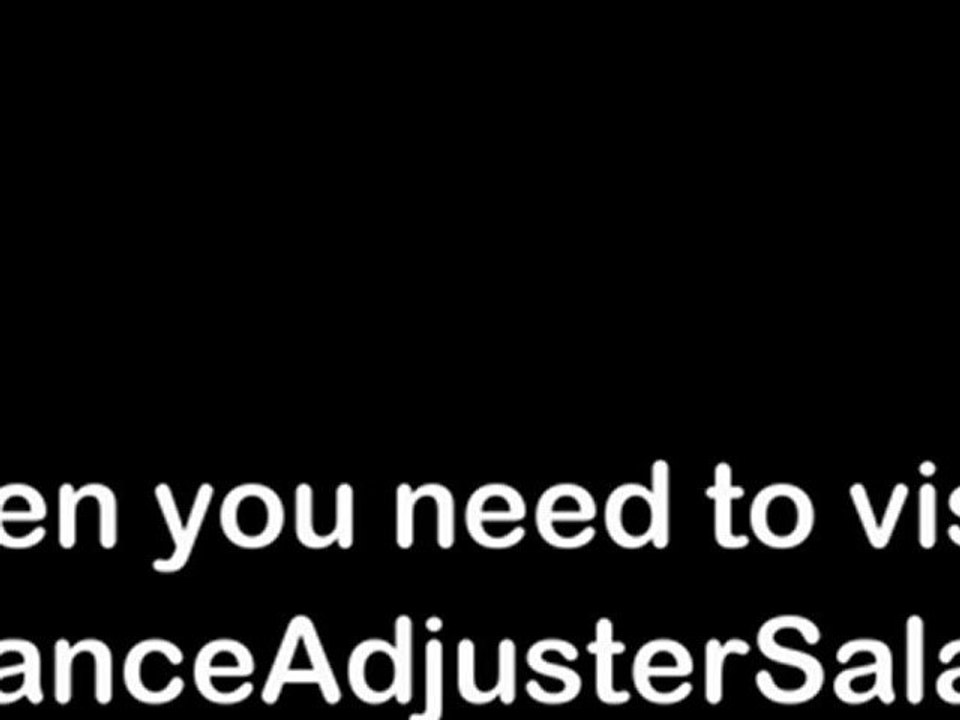 Insurance Adjuster Salary HQ