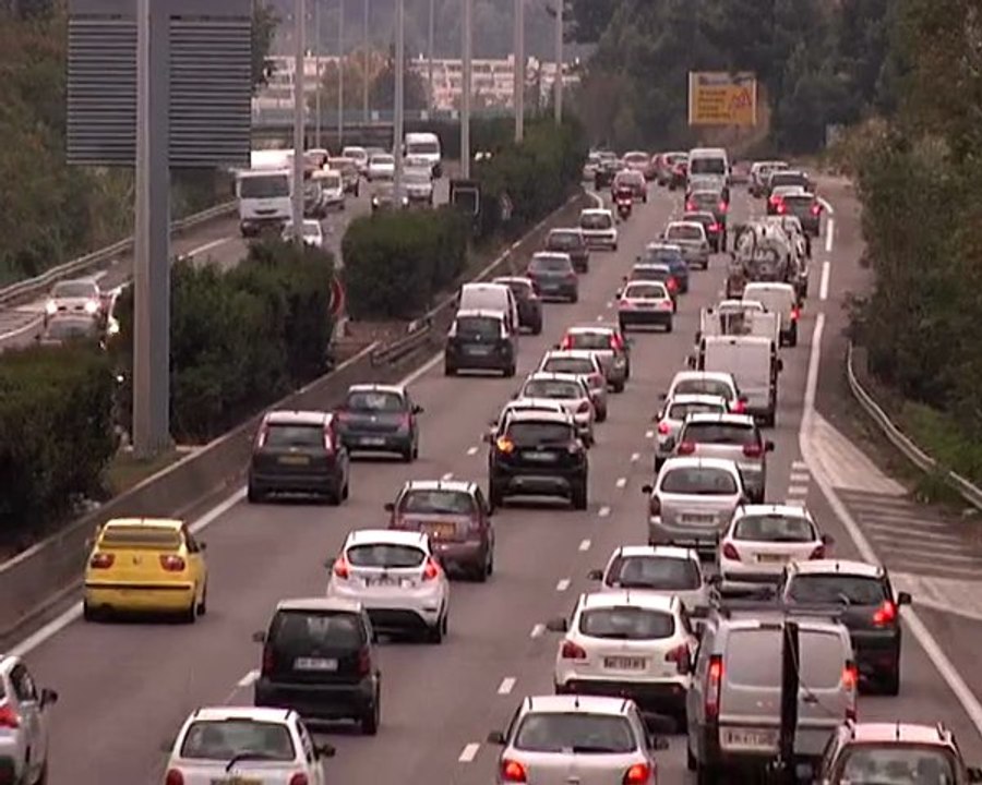 Embouteillages et Transport Marseille-Aubagne-Aix en provence