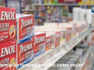 "Le pharmacien facturait avec des cartes vitales"