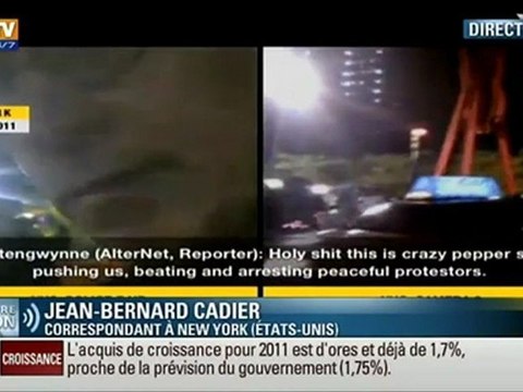 La police évacue les indignés de Wallstreet