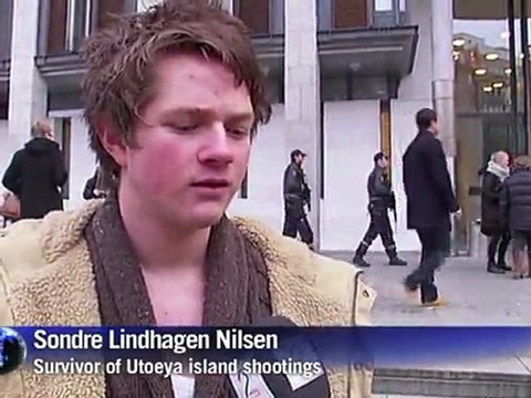 Norway gunman makes first public court appearance