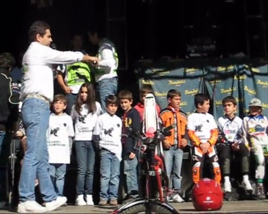 Manifestación por los derechos de los usuarios de la moto de campo