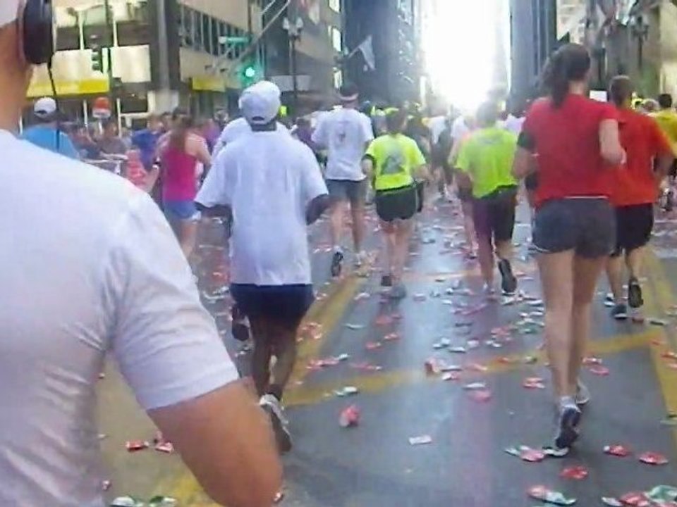 Vidéo de coureur - Marathon de Chicago 2011