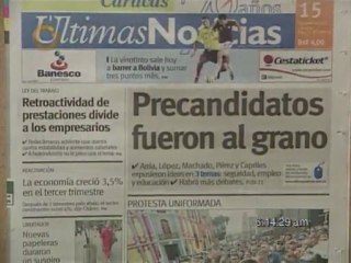Titulares de esta mañana