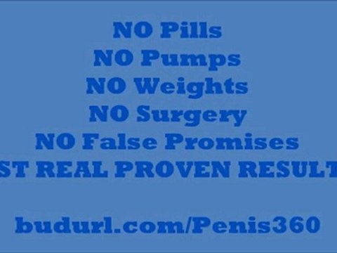 Natural Penis Enlargement Exercises Exposed!