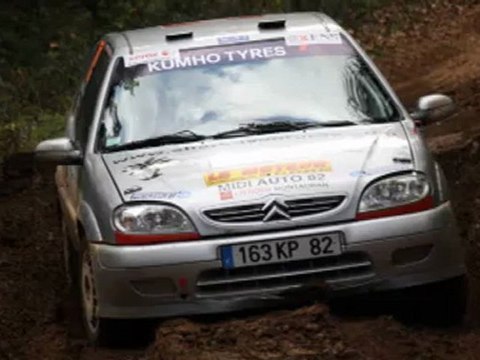 camera embarque du rallye terre du vaucluse 2011 T4X4 n° 70